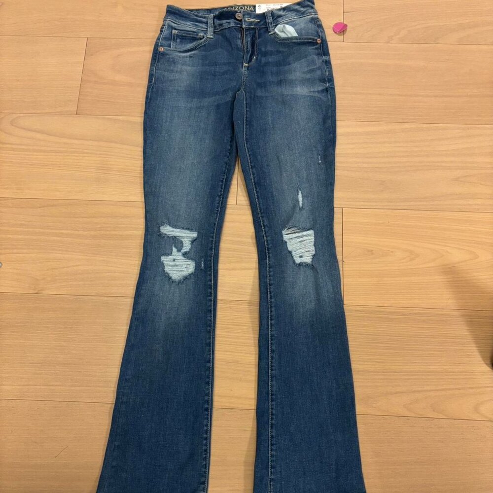 Arizona Women's Blue and Navy Jeans